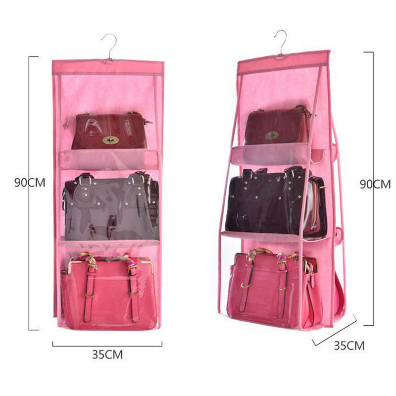 6-Pocket Hanging Bag Organizer