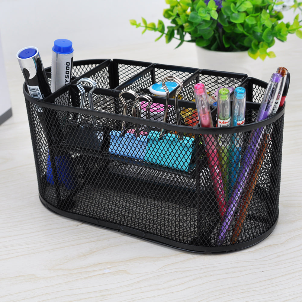 All in 1 Mesh Metal Desk Organizer