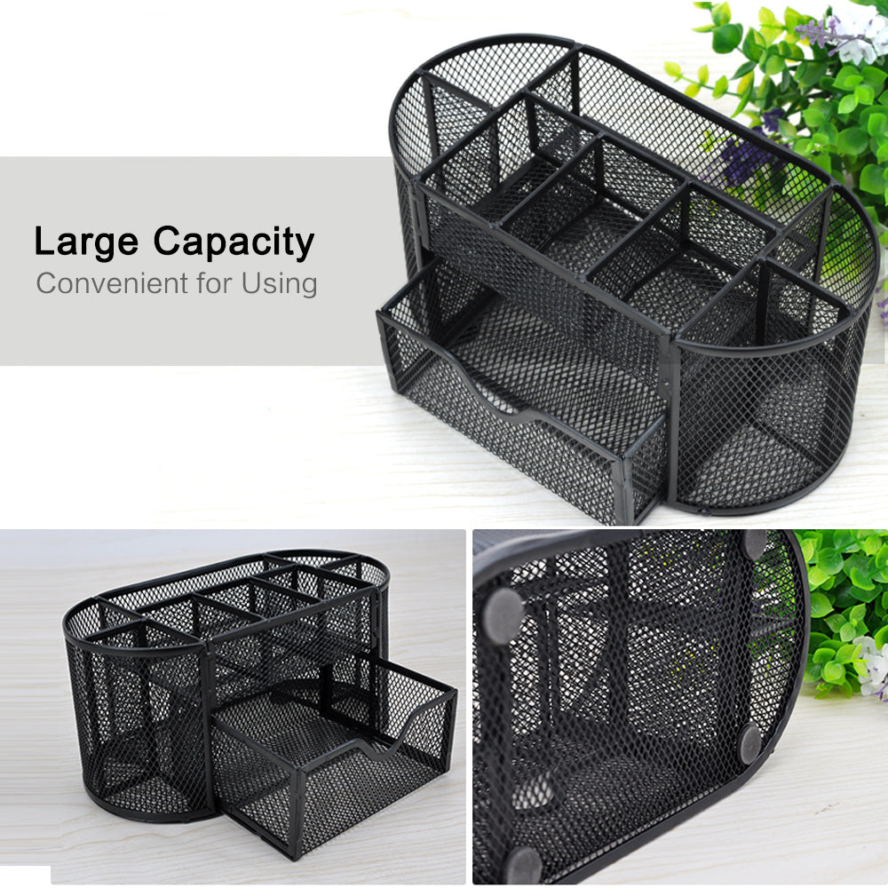 All in 1 Mesh Metal Desk Organizer